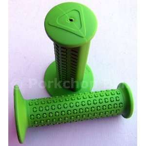  AME CAM Old School BMX Bicycle Grips   LIME GREEN Sports 