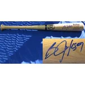  Bo Jackson Signed Blonde Rawlings Baseball Bat: Sports 