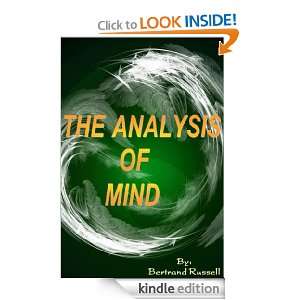 THE ANALYSIS OF MIND (Annotated) By Bertrand Russell  