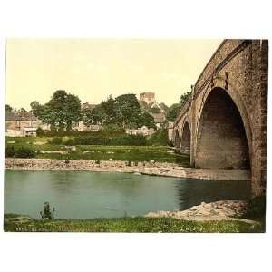  Photochrom Reprint of Cathedral, from the river, St. Asaph 