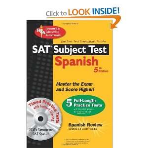  SAT Subject Test Spanish w/CD ROM 5th Edition (SAT PSAT 