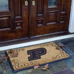  39 NCAA Purdue Boilermakers Logo Doormat: Home & Kitchen
