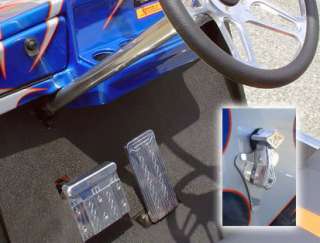 EZ GO Billet Aluminum Pedal Set Golf Car Cart NEW  