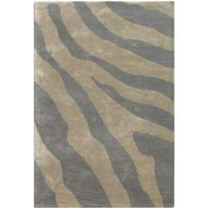  Rugs Animal Instinct Hand Tufted Rug, Silver, 2 x 3 Home & Kitchen