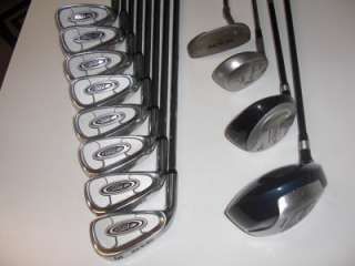 Mens Complete Left Hand Golf Club Set + Stand Bag   GR8 DEAL!!  