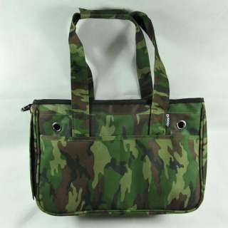   Dog Cat Travel Carrier Canvas Camouflage Shoulder Bag pb0005  