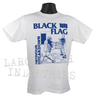 BLACK FLAG nervous Breakdown ROLLINS PUNK T Shirt  