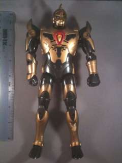 superhuman samurai cybersquad figure gold and black  