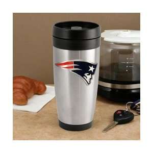  New England Patriots Stainless Steel Team Logo Thermo 