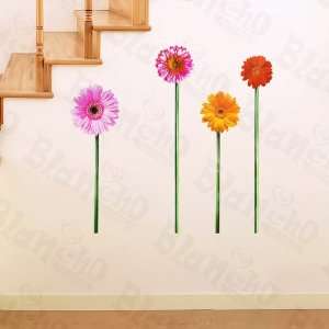 Colorful Sunflowers   Wall Decals Stickers Appliques Home Decor 