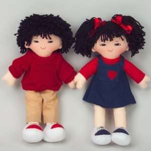   Educational Toys DEX306A Boy and Girl Dolls   Asian: Toys & Games