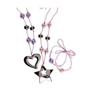  Cousin Bead Girl Beading Kit 2 Necklaces  2 Bracelets; 3 