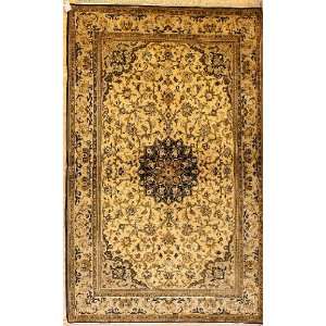  4x7 Hand Knotted Tehran Persian Rug   46x72: Home 