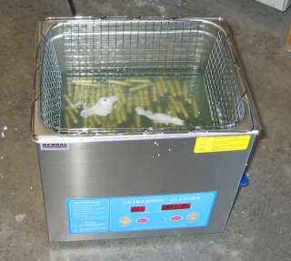 New Commercial Grade 9 Liters HEATED ULTRASONIC CLEANER  