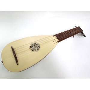  7 Course Travel Lute, Rosewood, Blem Musical Instruments