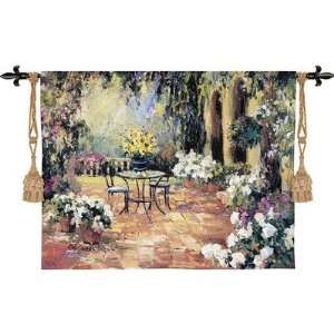    Pure Country Weavers 2243 WH Floral Courtyard Tapestry: Baby