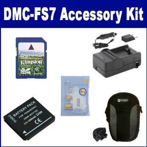 Panasonic Lumix DMC FS7 Digital Camera Accessory Kit includes: ZELCKSG 