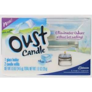  SC Johnson Clean Scent Oust Candle Sold in packs of 6 