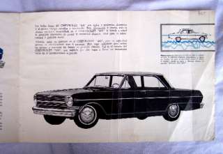 VINTAGE General Motors Chevrolet 1960 Brochure Booklet  