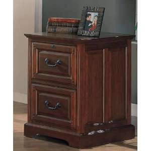    Mahogany Finish Home Office File Cabinet by Coaster