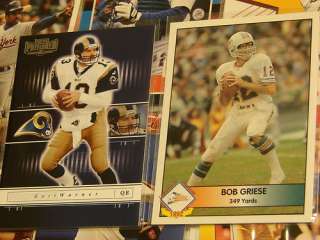 bob griese kurt warner star cards