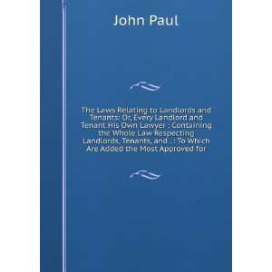   , and .  To Which Are Added the Most Approved for John Paul Books