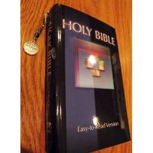  Holy Bible Plus Metal Bookmark with HOPE etched in the 