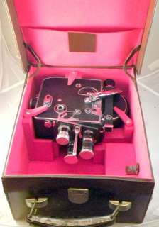 1961 BOLEX PAILLARD H 8 CINEPRESA VINTAGE TRIOTTICA  