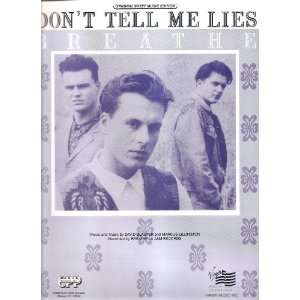  Sheet Music Dont Tell Me Lies Breathe 212 Everything 