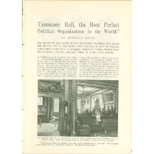  1900 Tammany Hall Politics New York Wigwam Richard Croker 
