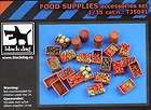 Black Dog 1/48 T48011 FOOD SUPPLIES (Set 2) Accessories Set (Resin Kit 