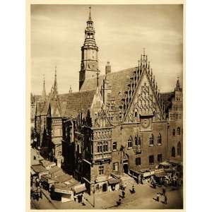  1924 Germany Poland Silesia Breslau Wroclaw Rathaus 