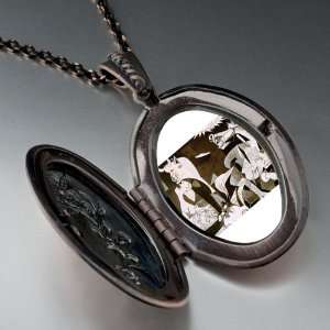  Picasso Guernica Art Photo Locket Pendant Necklace 