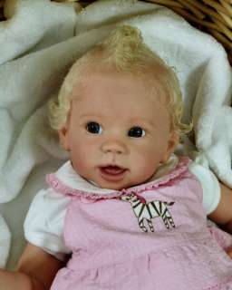 Bonnies Babies Precious Reborn Linda Murray Retired Cradle Kit Dee 