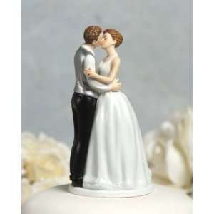 Romance Kissing Wedding Bride and Groom:  Home & Kitchen