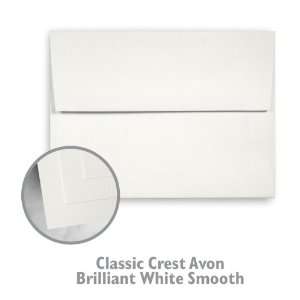   CLASSIC CREST Avon Brilliant White Envelope   250/Box