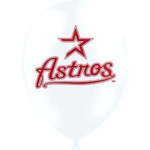 Houston Astros 11 Balloons 25 Pack:  Sports & Outdoors