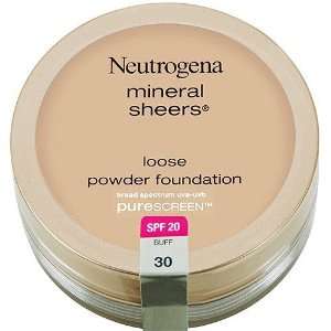  Neutrogena Mineral Sheers Loose Powder Foundation Buff (2 