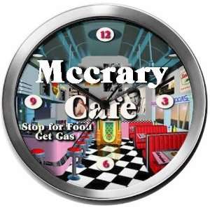  MCCRARY 14 Inch Cafe Metal Clock Quartz Movement: Kitchen 