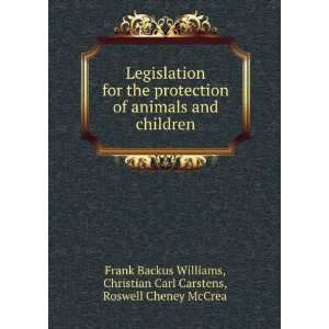   , Roswell Cheney McCrea Frank Backus Williams:  Books