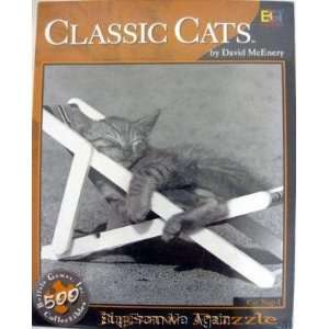  David McEnery Classic Cats 529 Piece Jigsaw Puzzle: Cat 