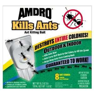  AMDRO 8 Pack Kills Ants Stakes 100501521: Patio, Lawn 