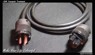SYSTEMS Belden 19364 Bare Copper Audiophile Power Cord 1.5m (OCC 