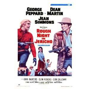  Rough Night in Jericho (1967) 27 x 40 Movie Poster Style A 
