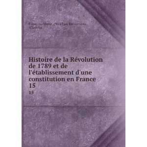  Histoire de la RÃ©volution de 1789 et de lÃ©tablissement 