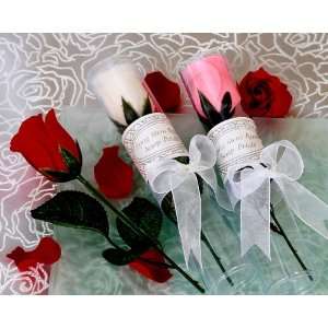    Long Stemmed Rose Soap in Showcase Gift Box: Kitchen & Dining