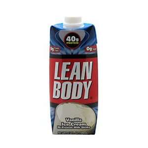   Lean Body RTD   Vanilla Ice Cream   12 ea: Health & Personal Care