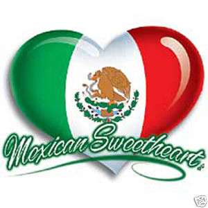 MEXICAN SWEETHEART T SHIRT MEXICO FLAG HEART SHIRT  