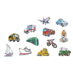   Bulletin Boards Accents  Transportation  6 Packs: Office Products