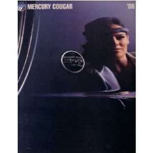    1986 MERCURY COUGAR Sales Brochure Literature Book: Automotive